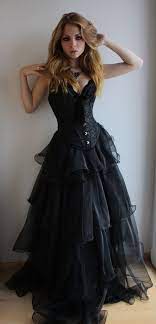 Goth Wedding Dresses With Sleeves Yahoo Image Search Results Lace Sweetheart Wedding Dress Corset Dress Prom Black Wedding Dresses
