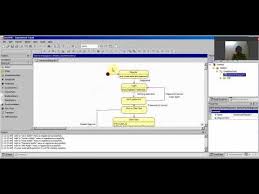 State Chart Diagram On Online Exam Registration Youtube