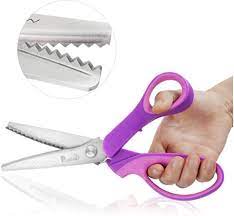 The weight would be about 5 ounces. 10 Scissors Pinking Shears Compare Side By Side September 2020