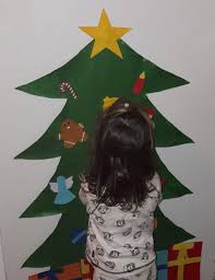 Le trait le plus caractéristique dans les foyers est la crèche et le sapin de noël, et dans les villes les illuminations de noël. Bricolage Noel Un Sapin En Feutrine A Decorer A L Infini La Quiche Et Ses Lardons