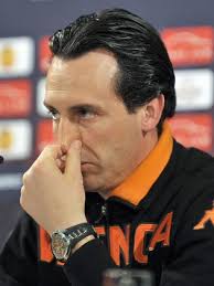 Fc Valencia Head Coach Unai Emery Editorial Stock Photo