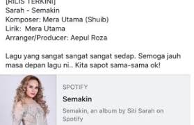 Persembahan siti sarah live di ajl33 dengan lagu semakin lirik penuh : Siti Sarah Archives Malaysiagazette