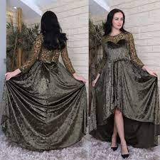السلام عليكم جديد mode fashion فستان مخمل كوري مع دانتيل مطبوع مستورد مقاس m l xl xxl yeni model kadife elbise victorian dress dresses fashion