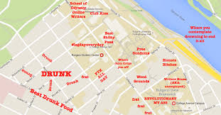 Rutgers data, consumed from their arcgis. Rutgers New Brunswick Campus Map Maping Resources