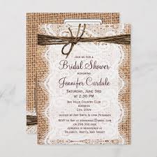Create Your Own Invitation Postcard Zazzle Com Burlap Bridal Showers Bridal Shower Invitations Bridal Shower