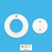 The density of the moisture particles in the air trigger the alarm. Livy Protect With Smoke Detector Order Now