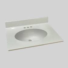 Check spelling or type a new query. The Marble Factory Single Bowl Vanity Top 31 In X 22 In White Engineered Marble Rona