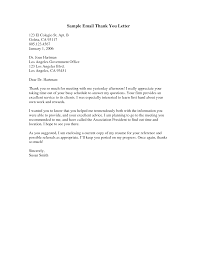 Thank You Email Templates Business Form Letter Template