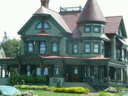 Green Victorian House Victorian Homes Green Victorian House Grand Homes