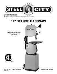 Skil ras450 450 square inch aluminum top benchtop router. 50100 14 Deluxe Bandsaw W Parts Breakdown Manualzz