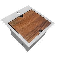 Black acylic shaving brush and razor stand by jdk features: 15 X 15 Inch Workstation Drop In Topmount Bar Prep Rv Sink 16 Gauge Stainless Steel Ruvati Usa