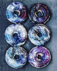 Galaxy Desserts Are Here To Put Your Rainbow Desserts To Shame Galaxy Desserts Vegan Donuts Rainbow Desserts