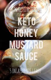 Keto Honey Mustard Dressing Dip Tryketowith Me