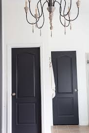 Affordable and creative ideas that suit you and your home with todays best paint colors! 5 Reasons To Love Black Interior Doors Now The Lived In Look