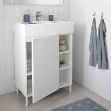 Lillangen Sink Cabinet 1 Door 2 End Units White Ensen Faucet 24x16 1 8x34 1 4 Ikea Badezimmerwaschtisch Mischbatterien Ikea Lillangen