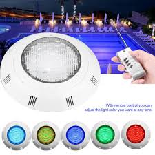Ip68 Waterproof Led Rgb Underwater Swimming Pool Light 12v 12w Remote Control Outdoor Lighting Diving Lamp Outdoor Landscape Lighting Aliexpress