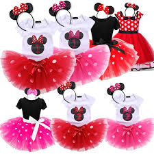 Minnie Dots Vestido Para Ninas Primer Traje De Cumpleanos Vestidos Elegantes Con Tutu Disfraz Infantil Para Ninas Ropa De Fiesta Para Ninas 1 2 Anos Shopee Brasil