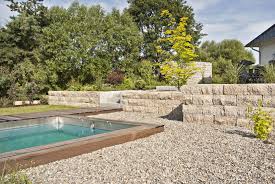 Klassikline Basic Linear Sandstein Beige Nuanciert Sandsteinmauer Gartenmauer Mauer