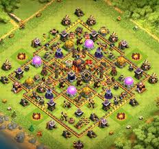 I am posting this base, not as a base that i think should be widely used, but a base good job with the thread and sharing an actual image of an elite th9 base. Th10 Farming Base With Bomb Tower Cocbases Cute766