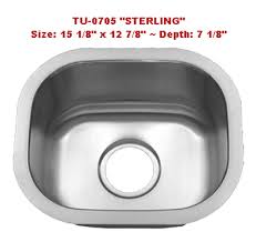 tritan sterling tu 0705 single bowl