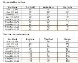 43 specific chinese size chart to us