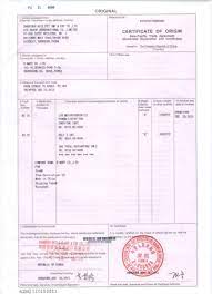 We did not find results for: China Certificate Of Origin Cfc