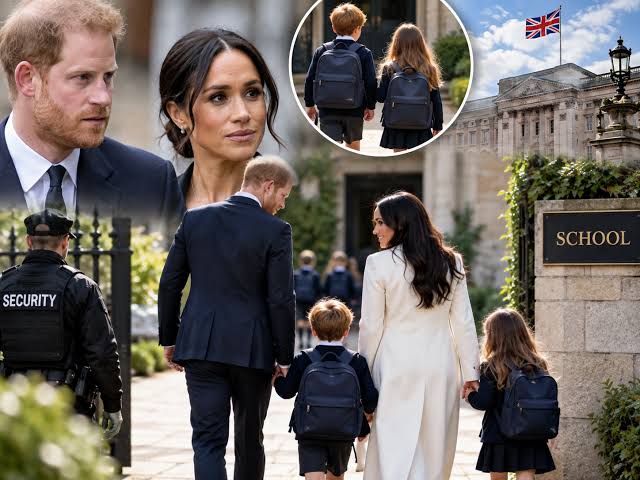 Prince Archie Princess Lilibet School Change: Prince Harry And Meghan  Markle Move Children To New UK School After Just Two Days Over Security  Concerns