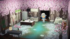 Cherry tree (card with stylized vector blossom). Finally Found The Cherry Blossom Trees Wallpaper So Happy Animalcrossing