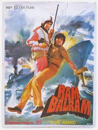 Ram Balram 1980 This Movie Directed By Vijay Anand Stared Dharmendra Amitabh Bachchan Zeenat Aman R Old Bollywood Movies Bollywood Posters Amitabh Movies