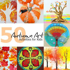 Other days it could be all morning, moving from one activity to another. Open Ended Autumn Art Activities For Kids One Time Through