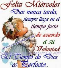 Resultado de imagen para mensaje dia miercoles