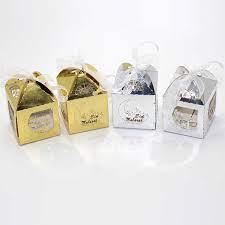 50pcs Gold Silver Eid Mubarak Gift Box Quran Key Chain Eid Mubarak Balloon Eid Cupcake Topper Ramadan Kareem Decorations Party Diy Decorations Aliexpress