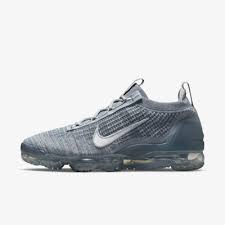 Nike Air Vapormax 2021 Fk Men S Shoes In Armory Blue White Light Smoke Grey Modesens