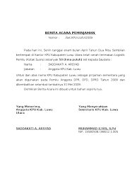 Berita acara kejadian adalah teks yang menggambarkan kronologi peristiwa tertentu. Contoh Surat Berita Acara Kerusakan Alat Contoh Surat