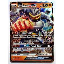 This will cause it to take more damage from flying, psychic, fairy type moves and will take less damage from rock, bug, dark type moves. Pokemon S M Burning Shadows Machamp Gx 64 147 Ultra Rare New Mint Pokemon S M Burning Shadows Machamp Gx 64 147 Ultra Rare New Mint By Sun And Moon Walmart Com Walmart Com