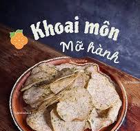 Khoai môn mỡ hành lát - món ăn chơi đậm vị ngon miệng khó ...