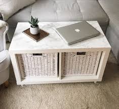 Ikea Hack Wohnzimmertisch Aus Kallax Regal Kallax Regal Wohnzimmertisch Ikea Diy