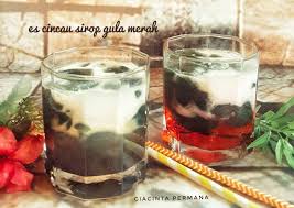 Ya, minuman ini mampu meredakan dahaga saat buka puasa. Resep Es Cincau Sirop Gula Merah Dan Sirop Pisang Susu Oleh Giacinta Permana Cookpad
