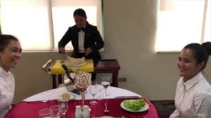 For a proper table setting, set down dinner plates with soup. French Style Of Service Sequence Of Service With Set Up And Demo Youtube