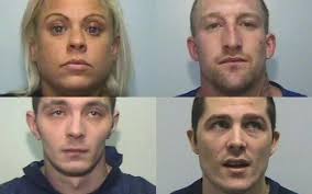 Watch: Jail for gang who terrorised 30 homes and offices in violent armed  raids during two-month crime spree