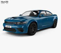 3d Model Of Dodge Charger Srt Hellcat Wide Body 2020 Charger Srt Hellcat Dodge Charger Srt Srt Hellcat