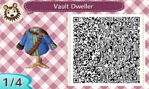 My Design Of The Armoured Vault 13 Jumpsuit From Fallout Based On The New Vegas Mode Qr Codes Animal Crossing Animal Crossing Animal Crossing Qr Codes Clothes