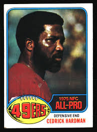 1976 Topps #80 Cedrick Hardman