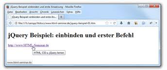 The jquery.html() sets or returns the html content of the selected elements. Mit Jquery Inhalte Verandern