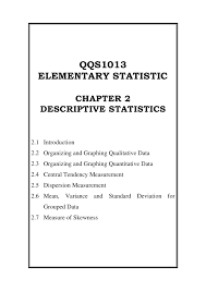 Statistik Chapter 2