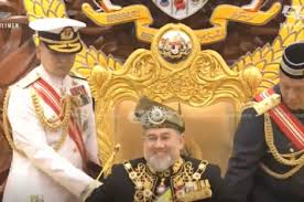 يڠدڤرتوان اݢوڠ‎), also known as the paramount ruler, the supreme head or the king. Don T Run Away Jokes Agong Addressing Parliament After Yesterday S Walkout Coconuts Kl