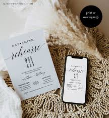 Create your own rehearsal dinner invitation to download, print or send online for free. Qz8ca5cqx4wjgm