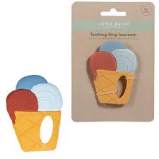 Peppa ijsje / peppa ijsje / peppa ijsje / kleurpla. Little Dutch Silicone Icecream Teether 2d Van Der Meulen