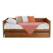 This daybed design is exquisite and elegant. Avers Twin Solid Wood Daybed With Trundle