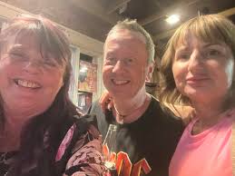 How wonderful to seeing you both yesterday, thanks for sparing time to  seeing me we laugh so much like all times. Stuart Opie Anita Knight xx 😘  bobbles xx